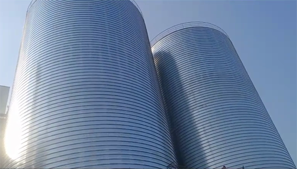 库车2座混凝土高架卷板仓